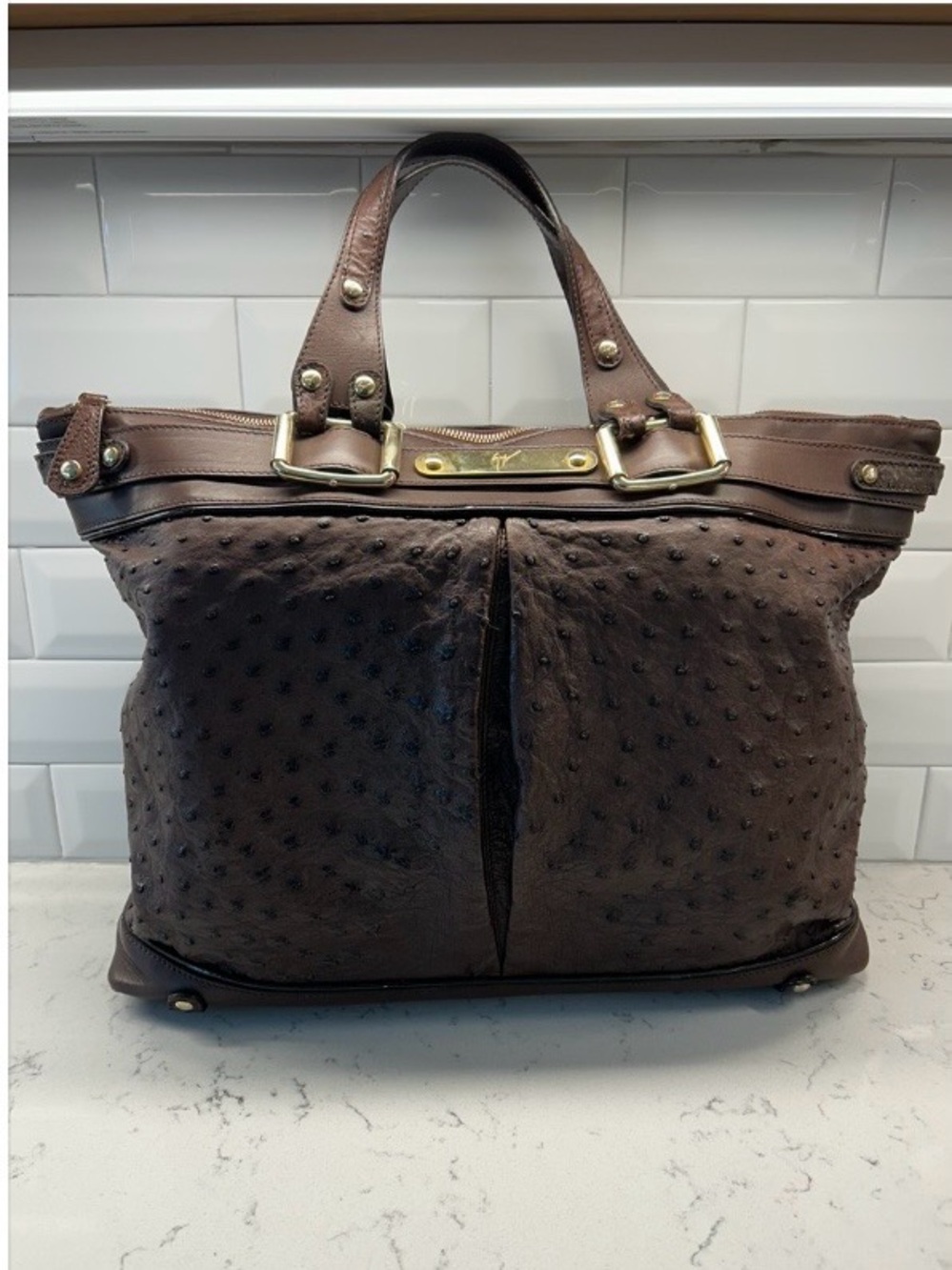 Giuseppe Zanotti Top Handle Bag